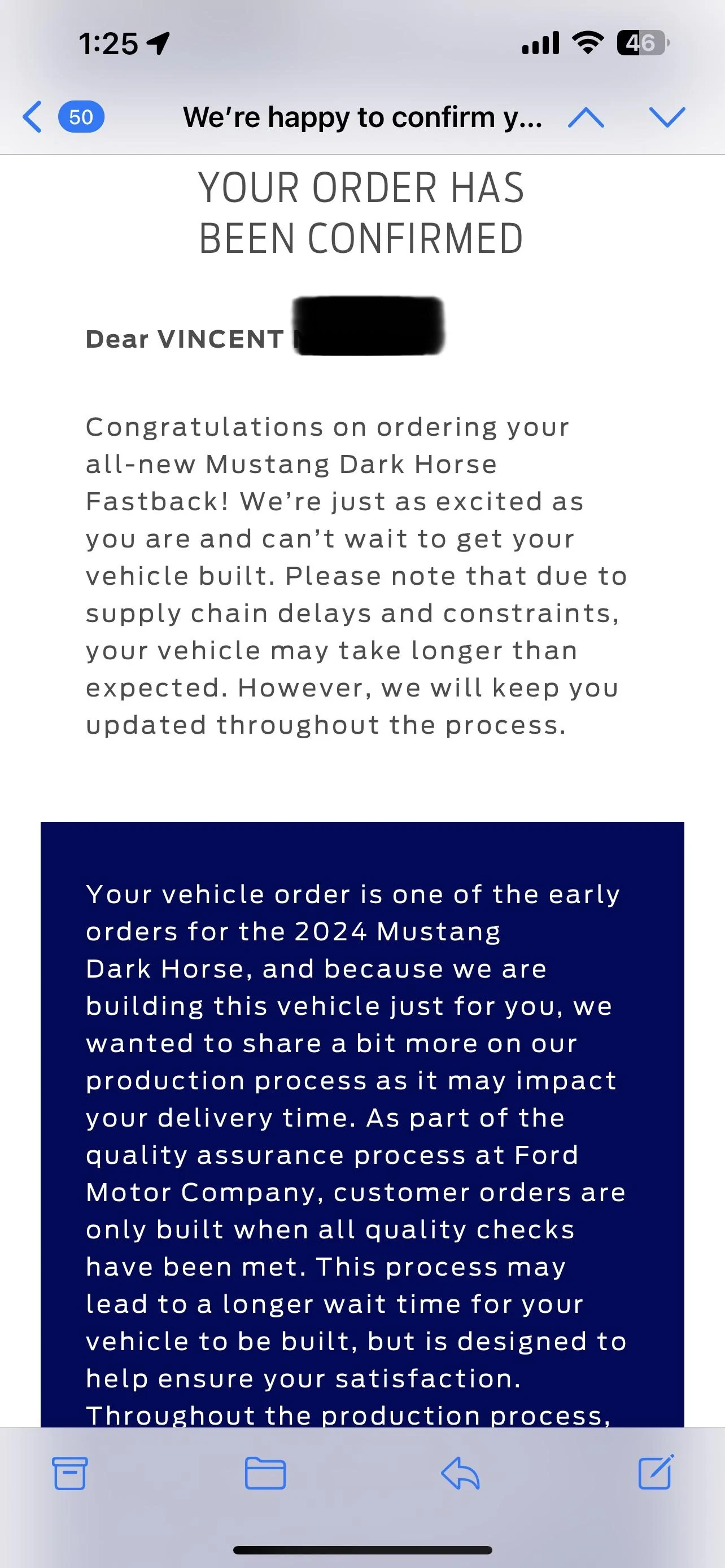 S650 Mustang 2024+ Mustang S650 Orders Tracking List & Stats [Enter Yours!] 88ABC669-E22F-4606-8ABE-340EFBB43A63