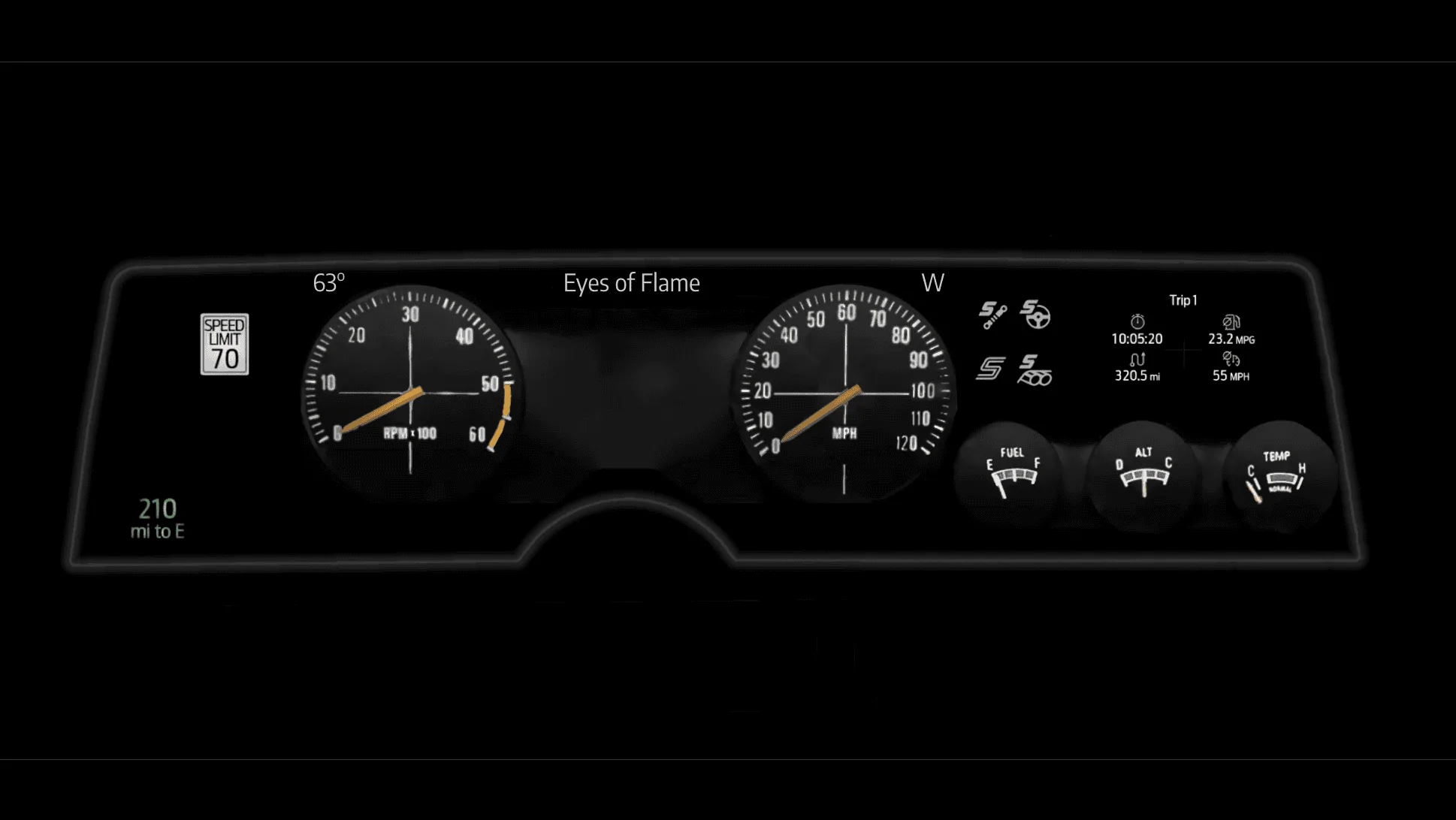 S650 Mustang What if there were more Classic Gauge Clusters? 1974 Mustang II