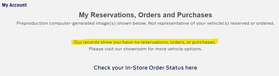S650 Mustang Is this normal if I got an email order confirmation from Ford yesterday? The email I log into Ford's website with is the same email my order is... Order