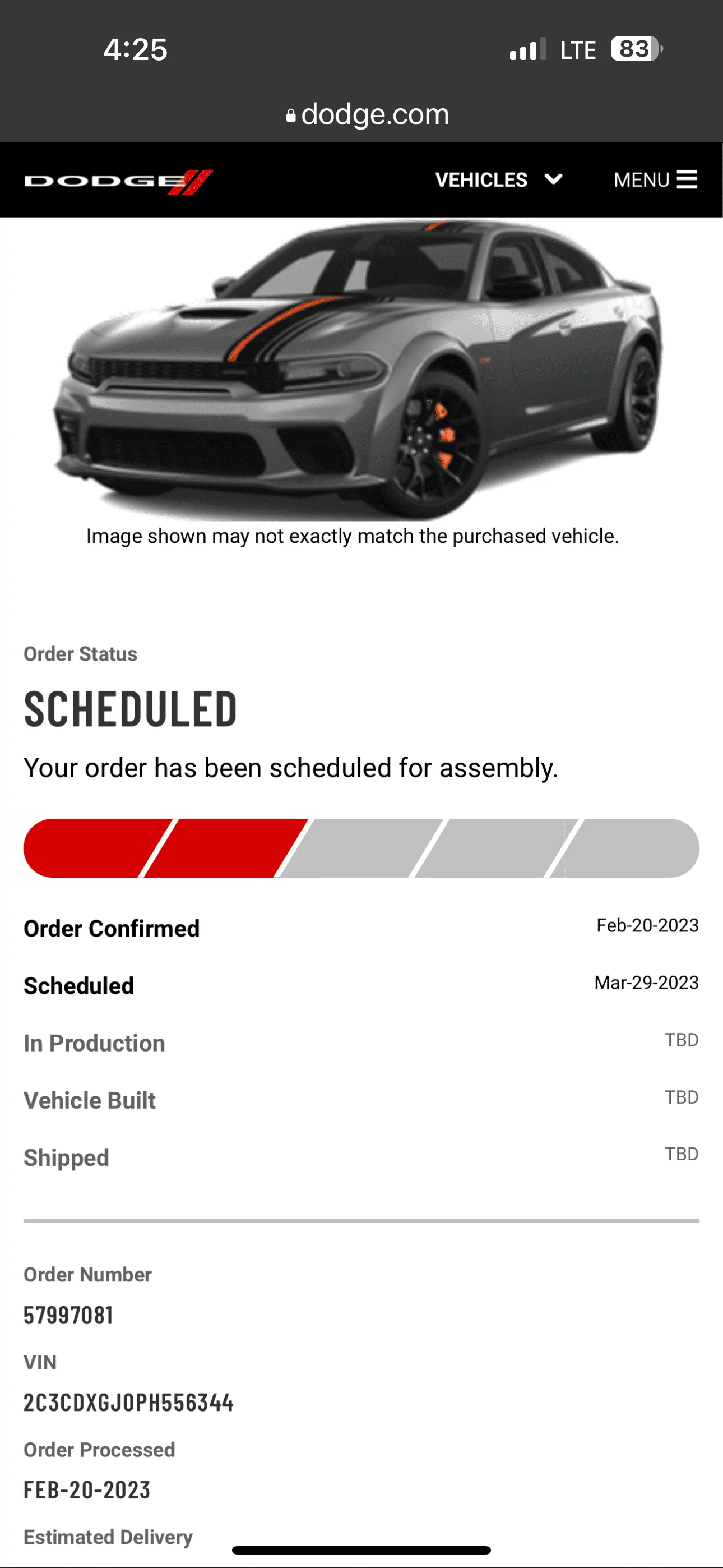 S650 Mustang For those that ordered around 3/27/23 or have experience with this process do you think... IMG_7964