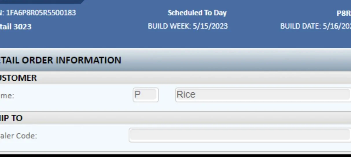 S650 Mustang Post your scheduled production build dates here! E5C01394-CDCA-415D-AA33-AA0B2DA8F923