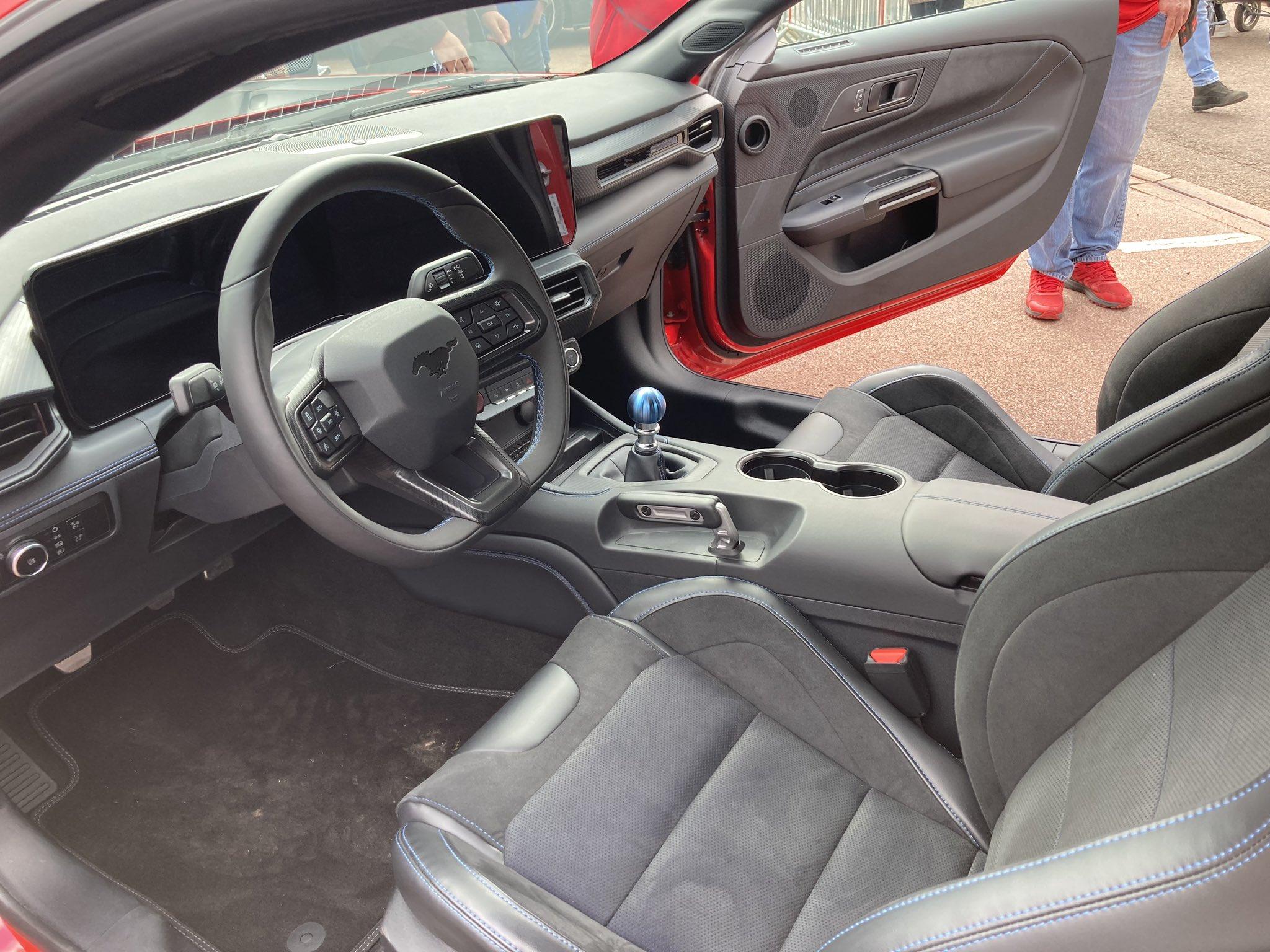 S650 Mustang UK reveal of the S650: Race Red Dark Horse Mustang 20230415_155138