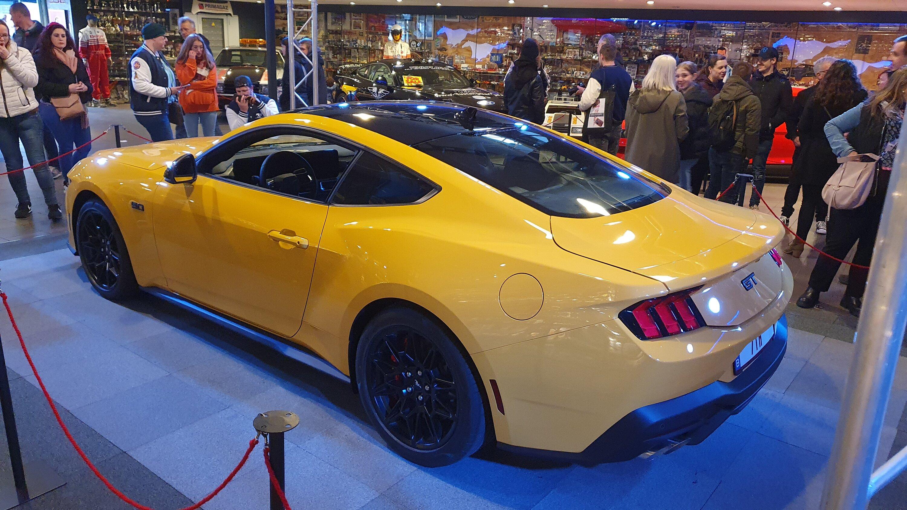 S650 Mustang UK reveal of the S650: Race Red Dark Horse Mustang 20230416_121225