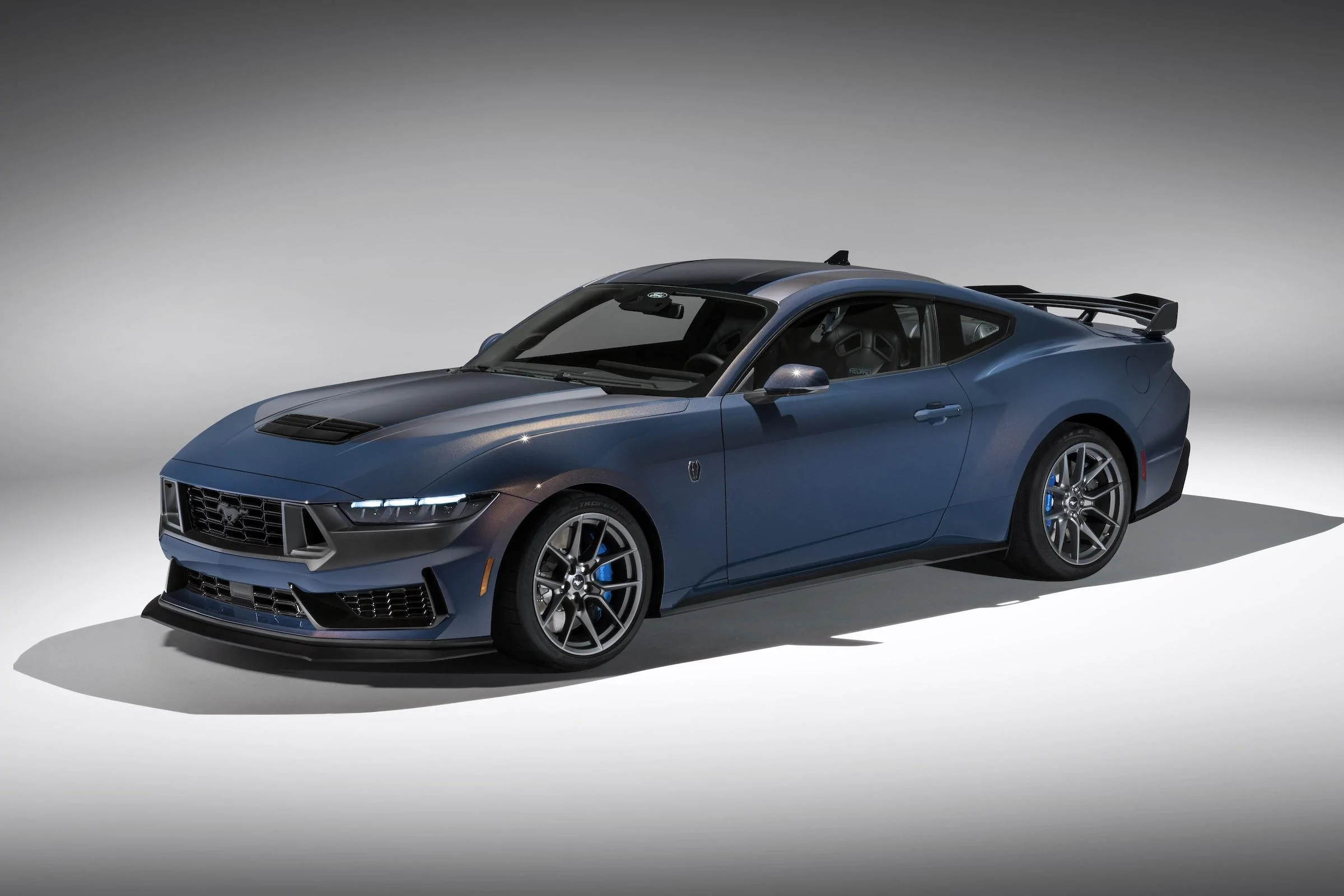 S650 Mustang Every 2024 Ford Mustang Color Everywhere All At Once Mustang_Blue_Ember