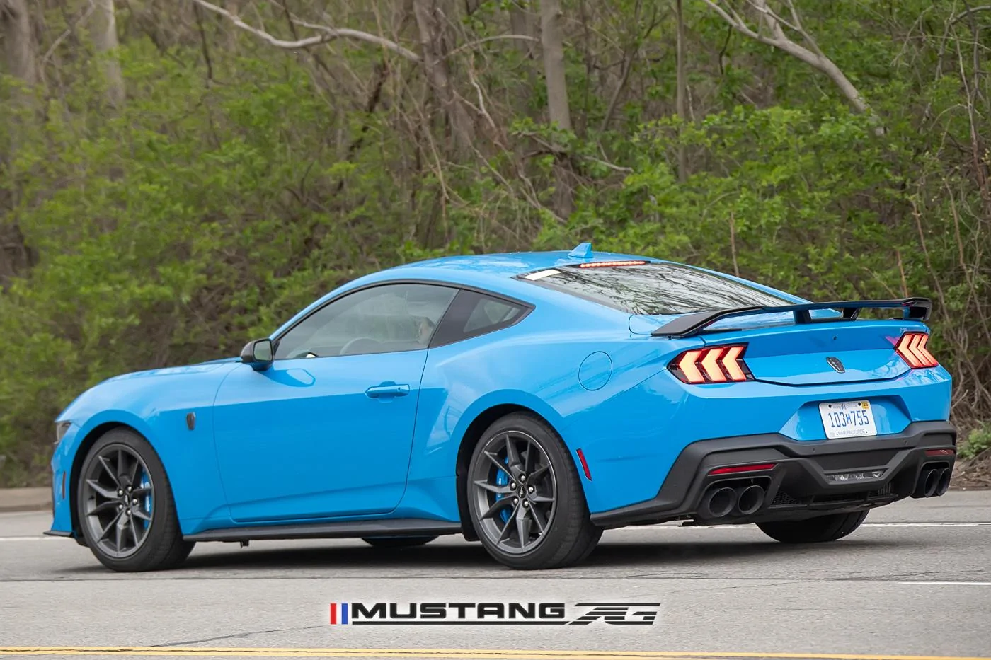 S650 Mustang Official GRABBER BLUE Mustang S650 Thread 2024-dark-horse-mustang-grabber-blue-spied-13