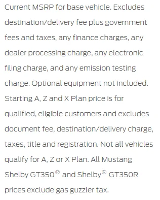 S650 Mustang Price increase already on 2024 Mustangs! 1682350502914