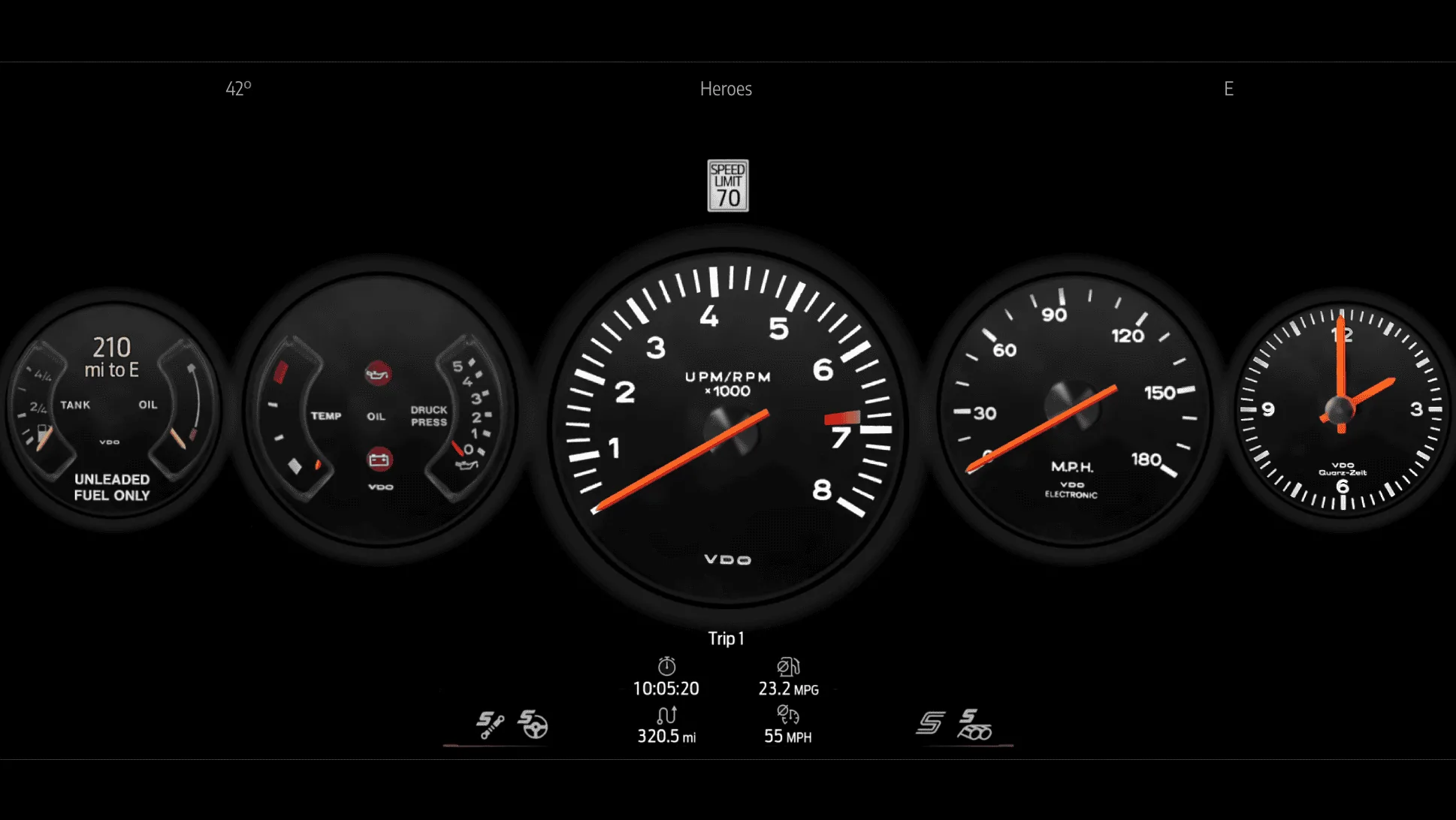 S650 Mustang What if there were more Classic Gauge Clusters? 1986 Porsche 930 Turbo