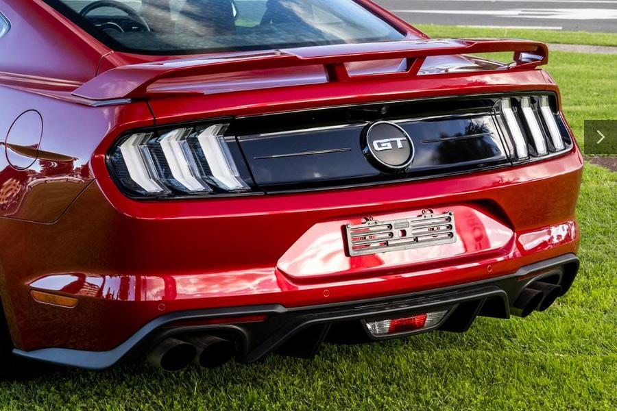 S650 Mustang Aussie Number Plate Holders/Frames S550-Rear-Plate-Holder