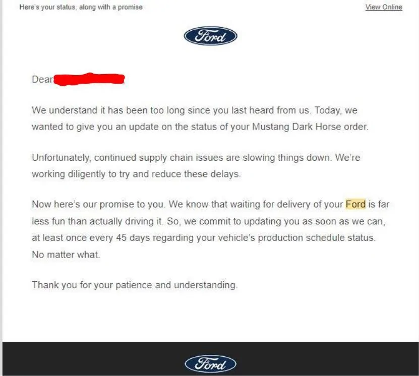 S650 Mustang 2024 Mustang Scheduling This Week (4/13/23) For Retail Orders. Constraints: Stop Build on Dark Horse, No GT Performance Package, No Black Painted Roof Capture Ford