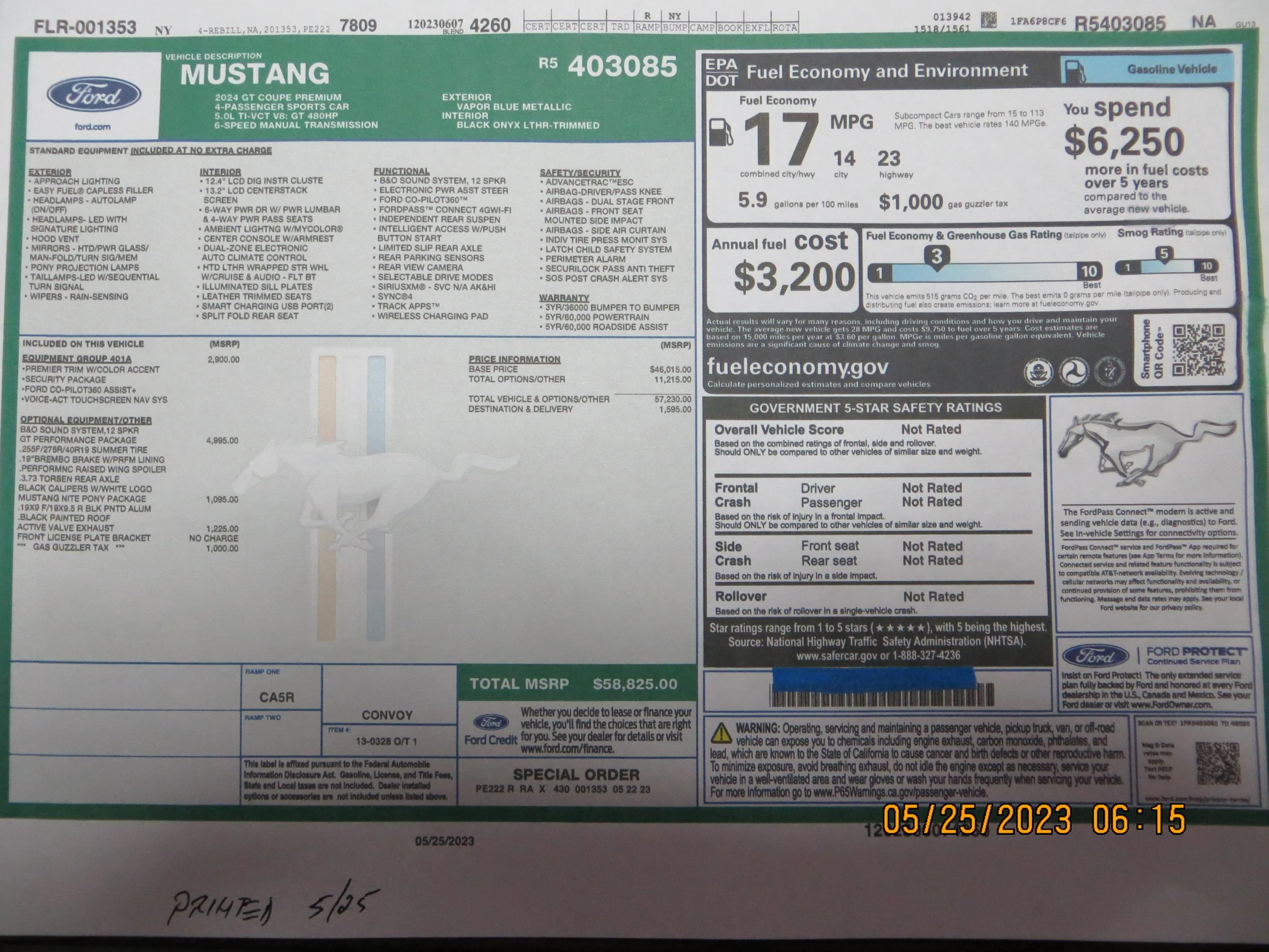 S650 Mustang Looks like 2024 Mustang production starting next week (5/22)! 2A06ABC6-A2B6-4AAA-9302-5F1633B00B7C