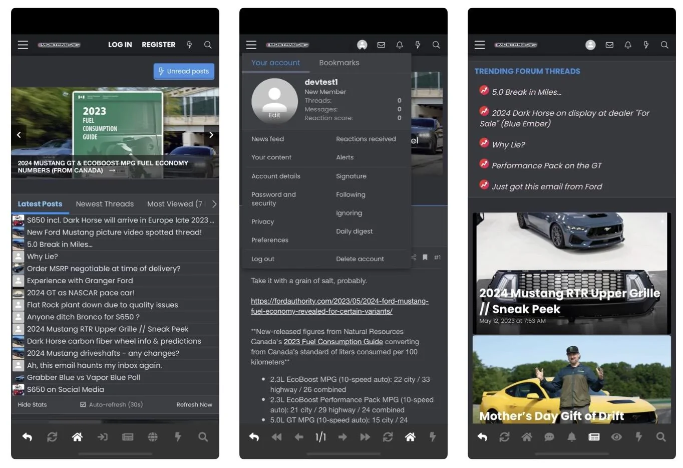 S650 Mustang 📲 Introducing the Mustang7G App! Screenshot 2023-05-30 at 8.09.03 AM