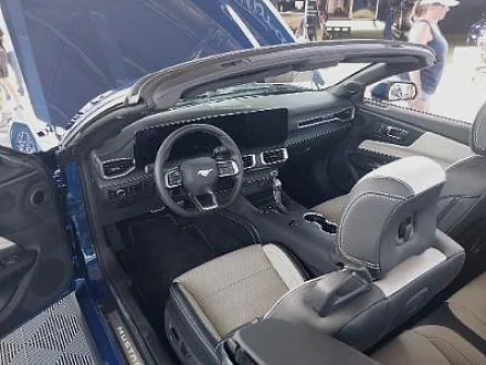 S650 Mustang 2024 Mustangs displayed at Carlisle Ford Nationals 2024 Mustang interior x