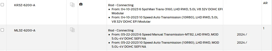 S650 Mustang Gen 4 Coyote 5.0L V8 Specs & Photos (S650 Mustang) Screenshot 2023-06-15 221303