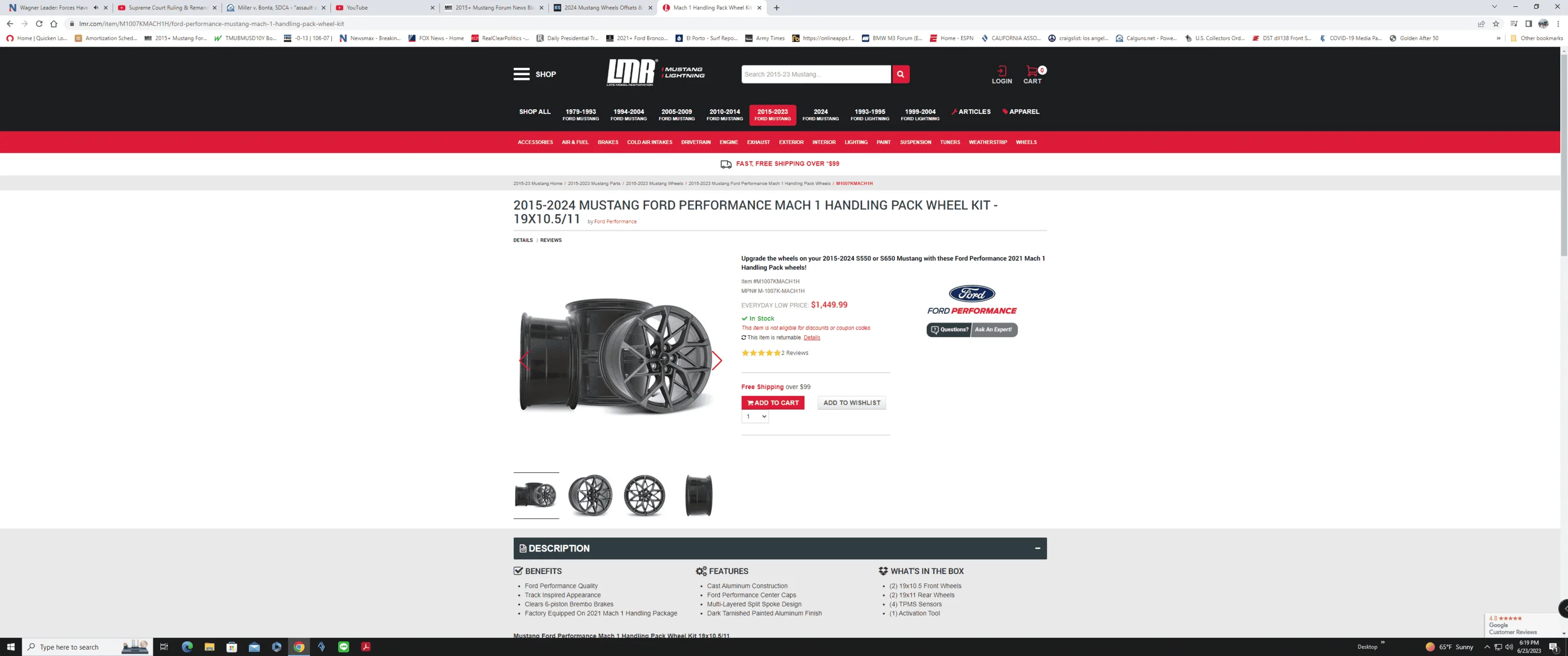 S650 Mustang 2024 Mustang Wheels Offsets & Fitment (same as S550)? 1687569579328