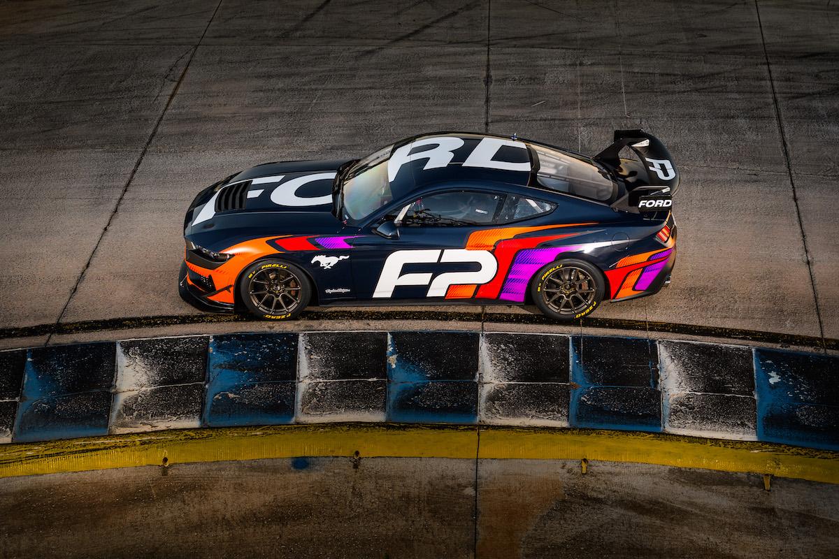 S650 Mustang Mustang GT4 Race Car Revealed At CrowdStrike 24 Hours of Spa! WD230614_00382
