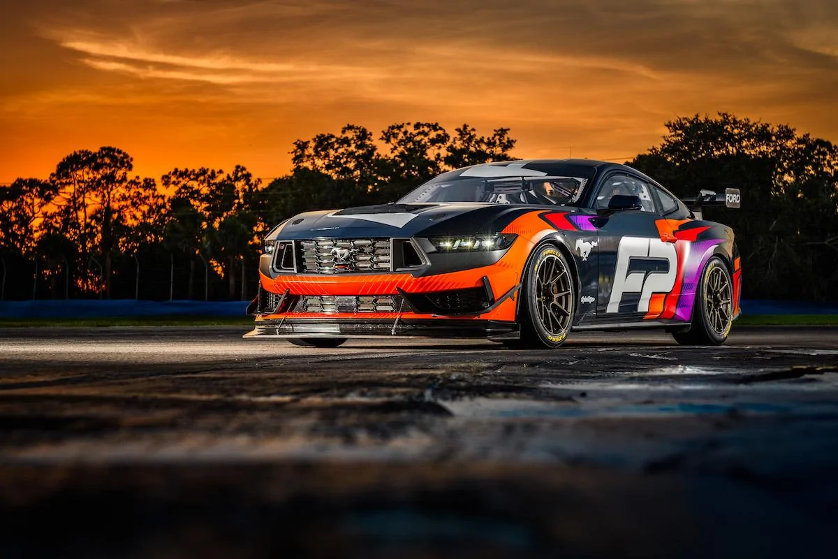 S650 Mustang Mustang GT4 Race Car Revealed At CrowdStrike 24 Hours of Spa! WD230614_00397