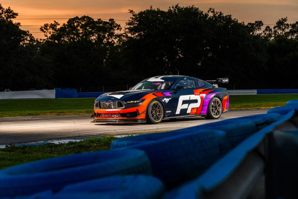 S650 Mustang Mustang GT4 Race Car Revealed At CrowdStrike 24 Hours of Spa! WD230614_00419