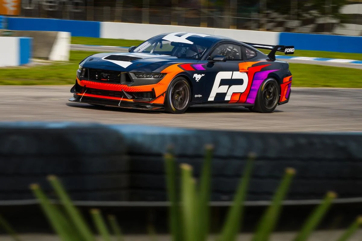 S650 Mustang Mustang GT4 Race Car Revealed At CrowdStrike 24 Hours of Spa! WD230614_01446