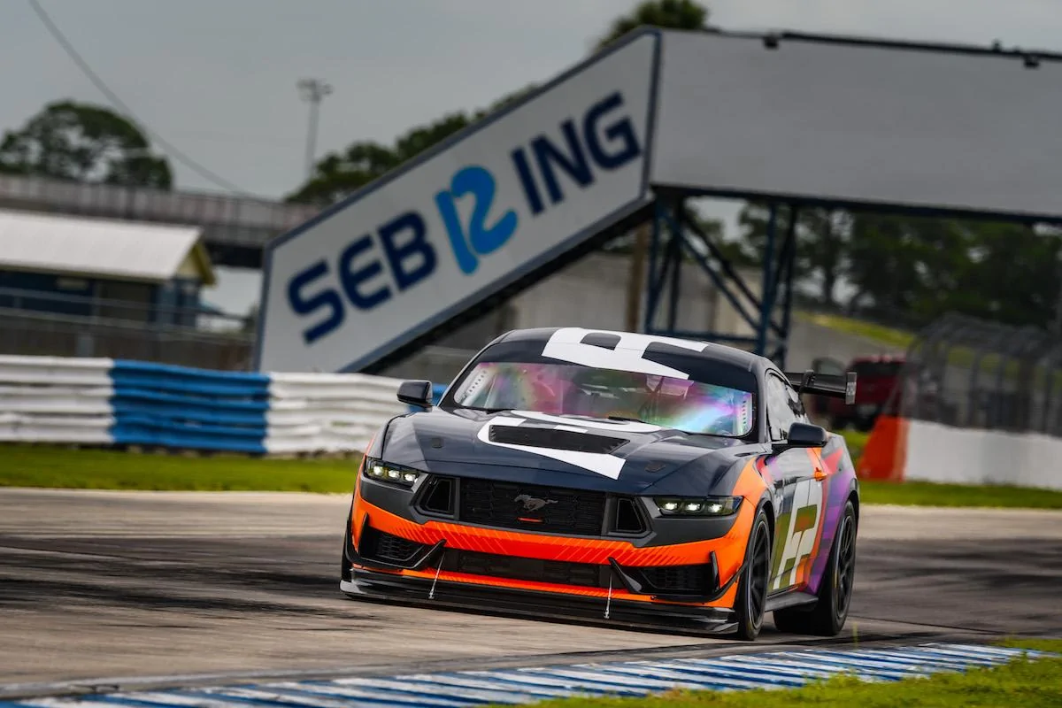 S650 Mustang Mustang GT4 Race Car Revealed At CrowdStrike 24 Hours of Spa! WD230614_06023