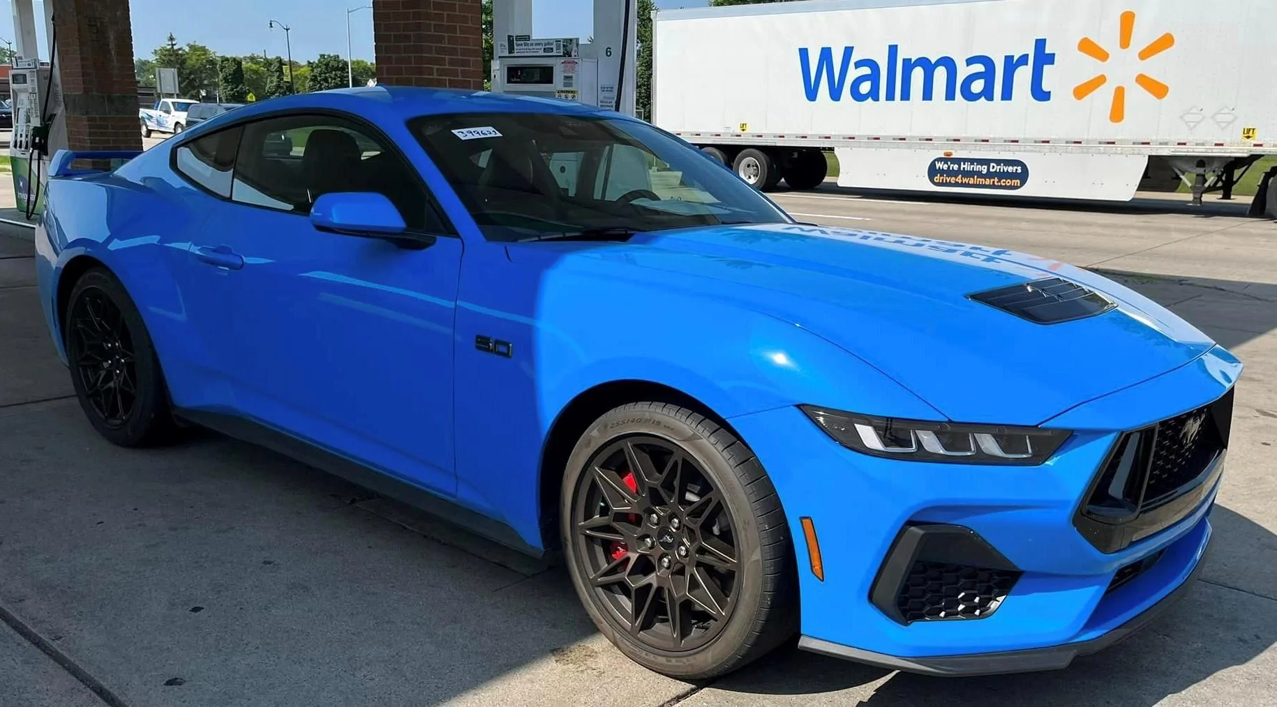 S650 Mustang Official GRABBER BLUE Mustang S650 Thread Grabber Blue Bronze Package 2
