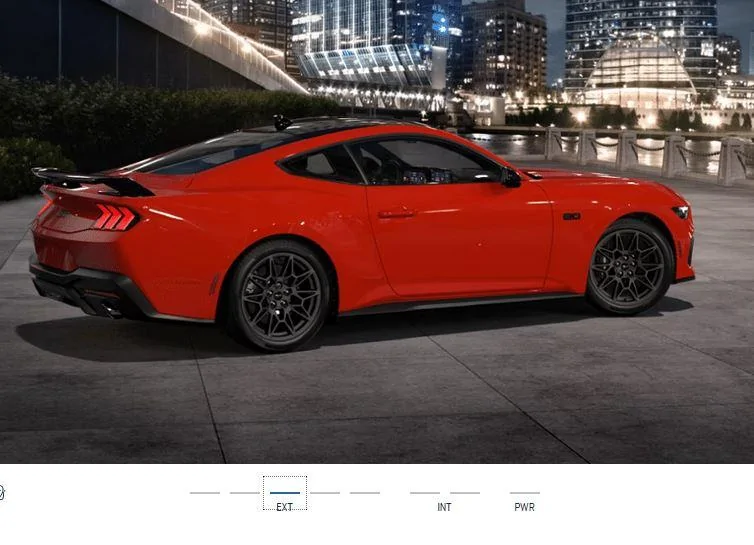 S650 Mustang 2024 Mustang Australia (AU) Pricing and Timing Schedule Captur