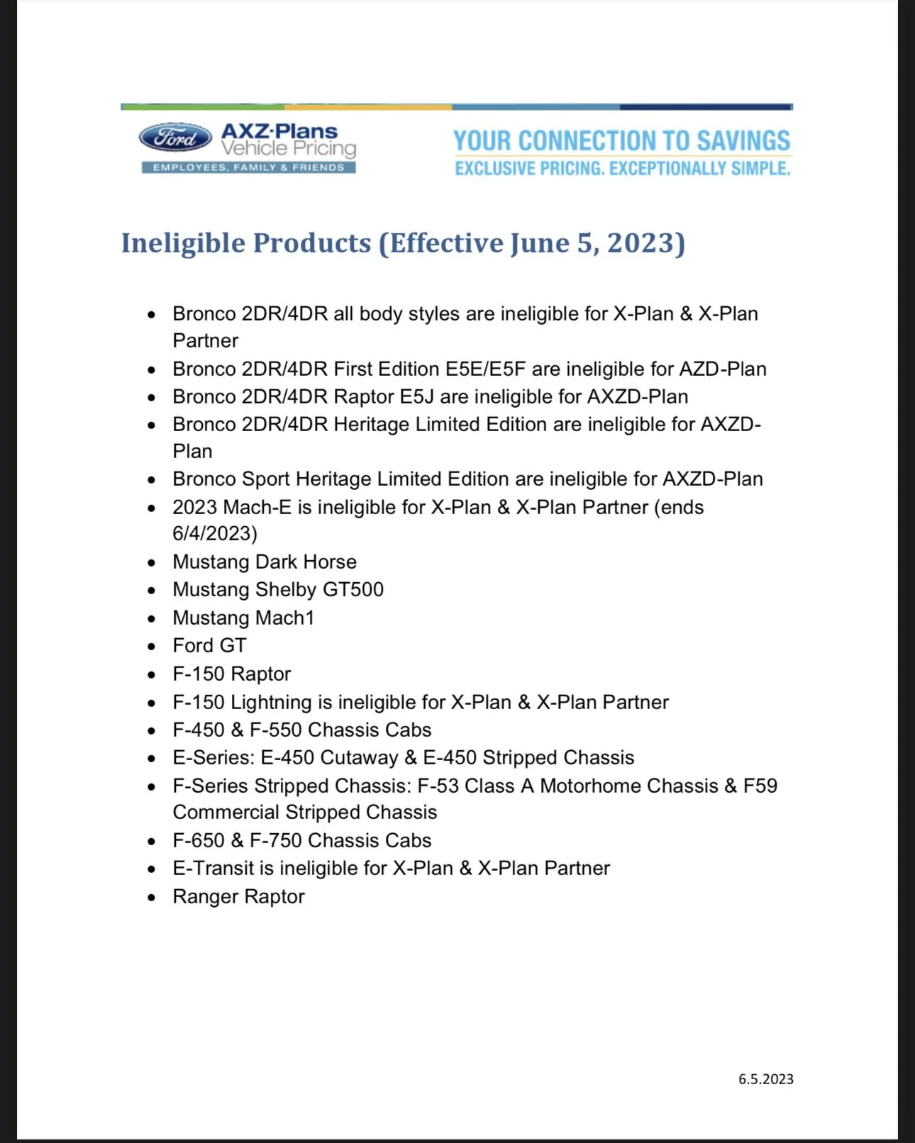 S650 Mustang Anyone using Ford Family and Friends plans? Dealer fees? IMG_7620