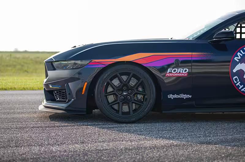 S650 Mustang Dark Horse R and 'Mustang Challenge' Racing Series Revealed! 2024 Mustang Dark Horse R R1 Flow Formed Wheel