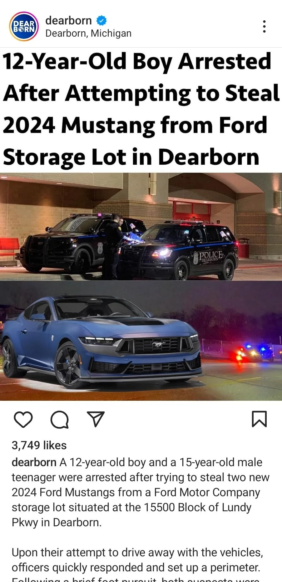 S650 Mustang First 2024 Mustang orders being shipped to dealers now! Screenshot_20230731_070547_Instagram