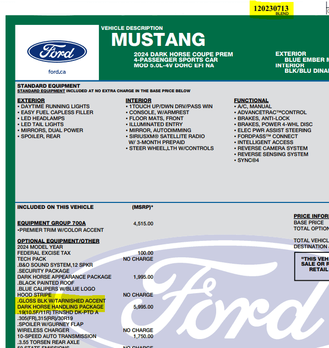 S650 Mustang Mustang Dark Horse Specialty Scheduling This Week (8/3/23) for Production Weeks 9/4 - 9/25 1690901071567