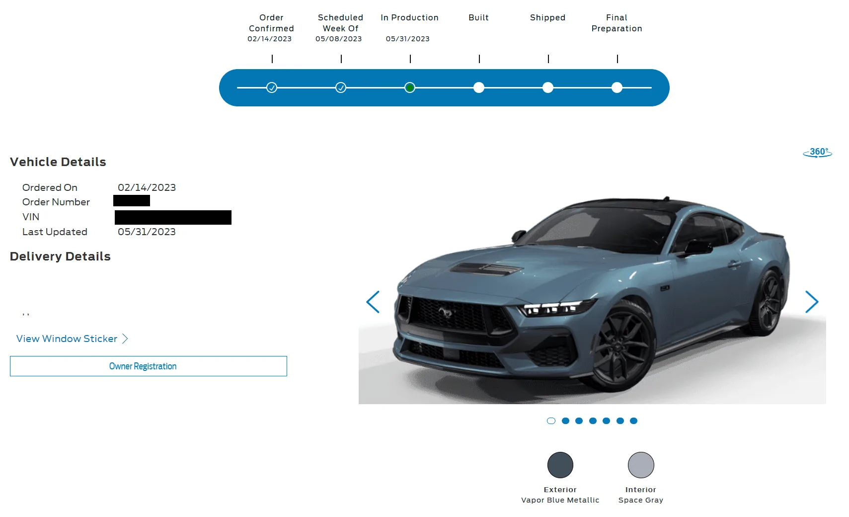 S650 Mustang Ford chat updates on ETA 1691091897435
