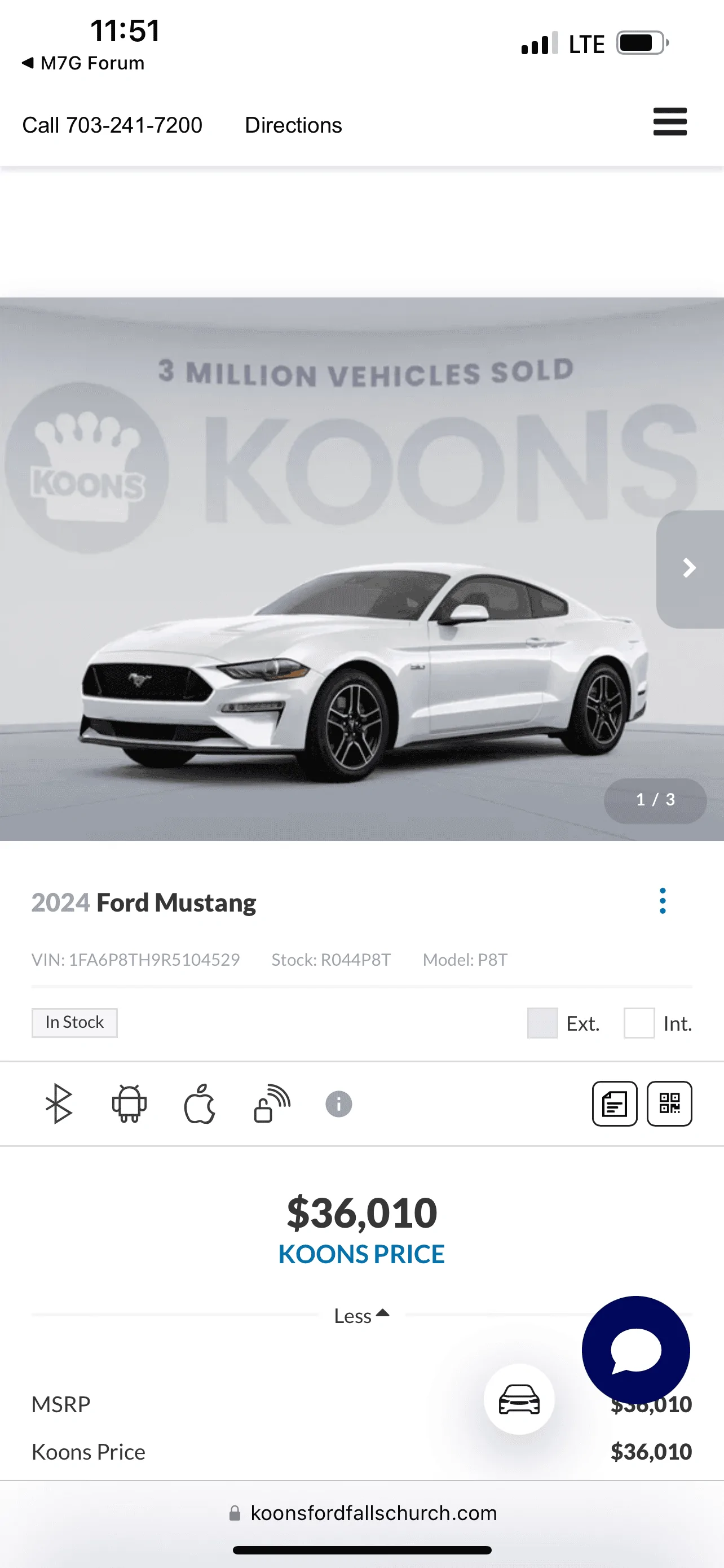S650 Mustang S650s showing up on dealer lots ("IN TRANSIT" Still) IMG_3769