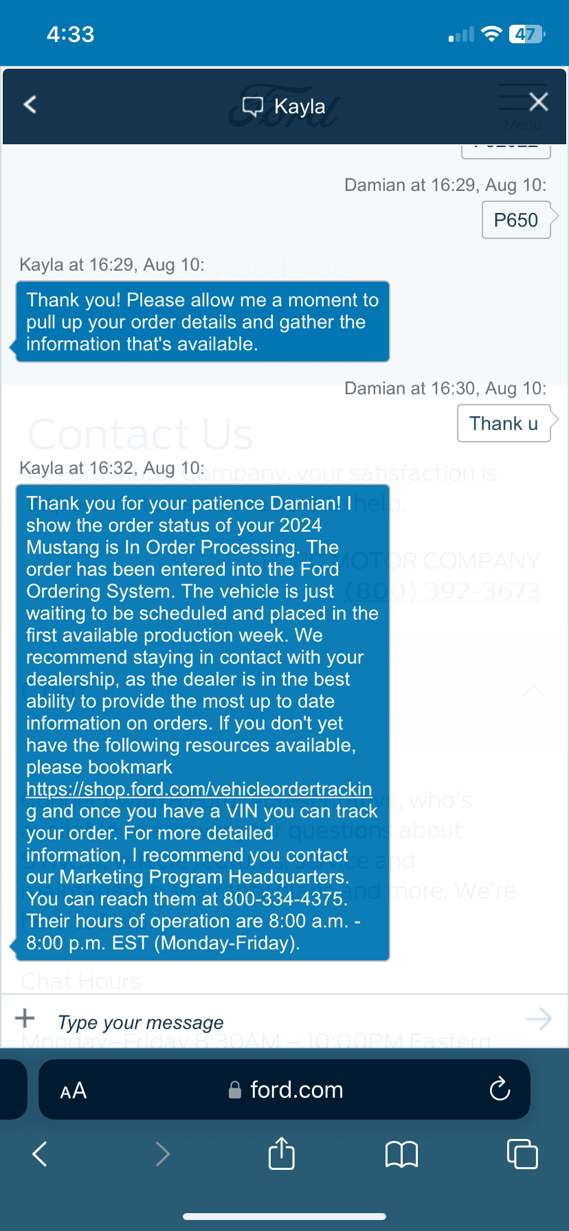 S650 Mustang Next Available Production Week? IMG_3327