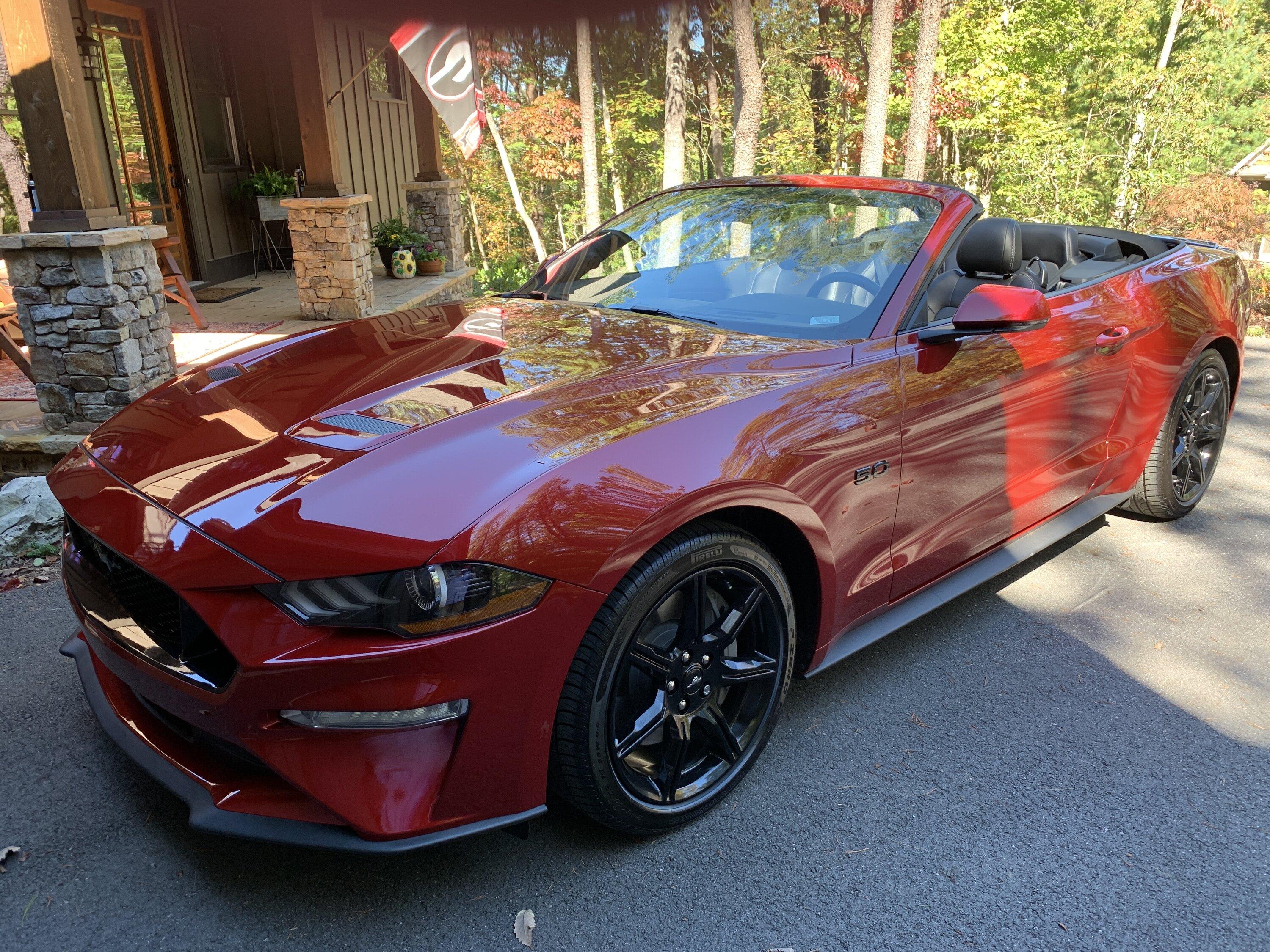 S650 Mustang Convertible plastic cover inserts IMG_2826