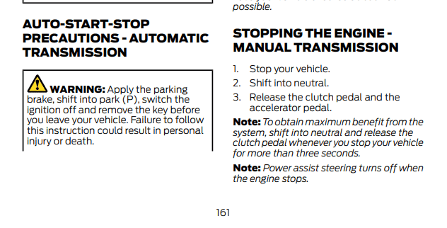 S650 Mustang Will Mustang GT have auto start/stop button? Screenshot 2023-08-15 151939