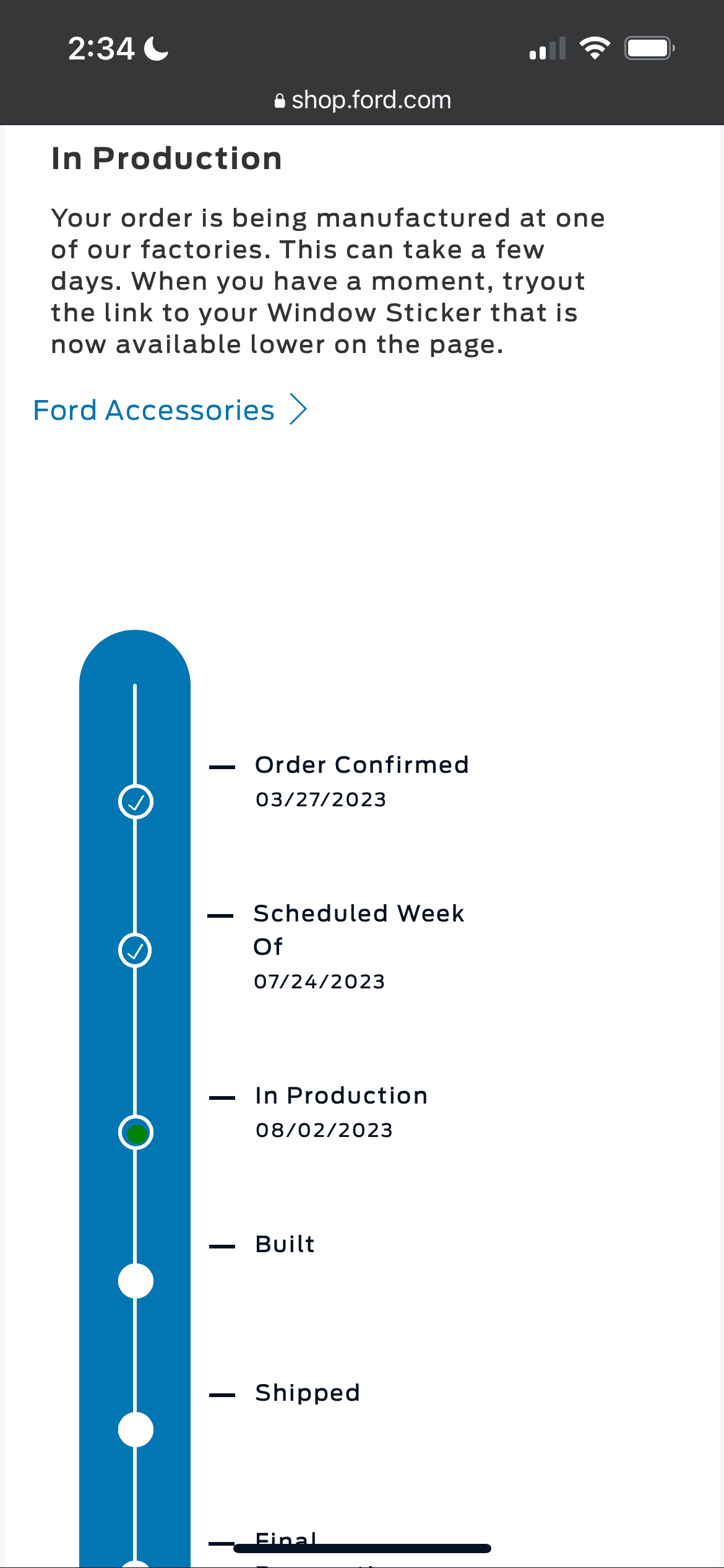 S650 Mustang BUILT & SHIPPED !! Tracker update 2023: What's your status? IMG_5700