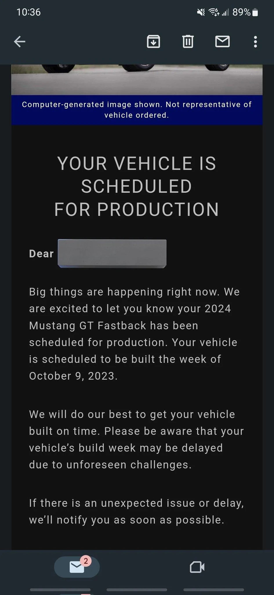 S650 Mustang BUILT & SHIPPED !! Tracker update 2023: What's your status? 20230817_104320