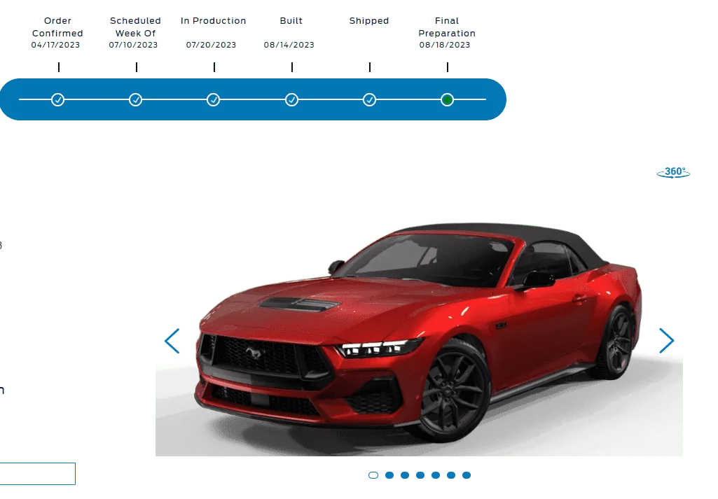 S650 Mustang BUILT & SHIPPED !! Tracker update 2023: What's your status? tracker2
