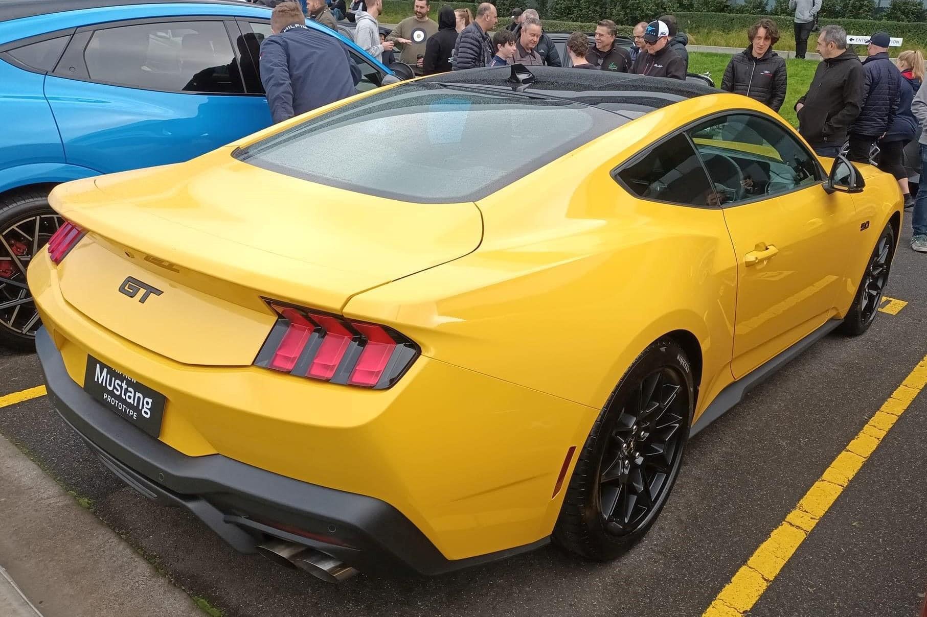 S650 Mustang RHD S650 Mustang Prototype Spied Yellow Splash 30