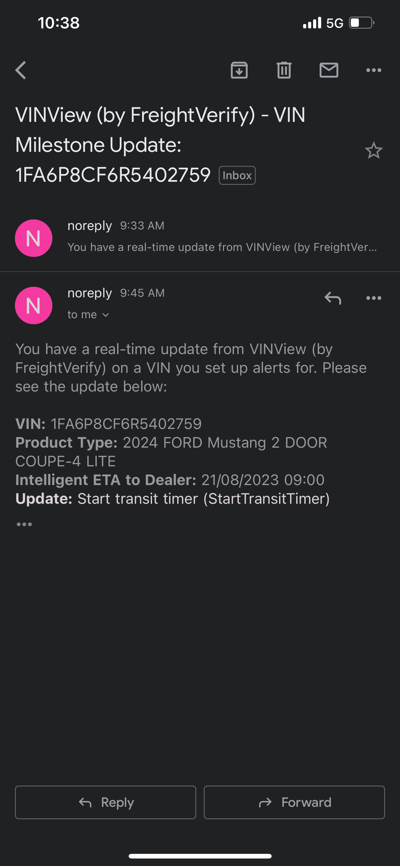 S650 Mustang California customers - Shipping Question 6F20507A-A94E-4DEC-8B0E-31A8B02941B0