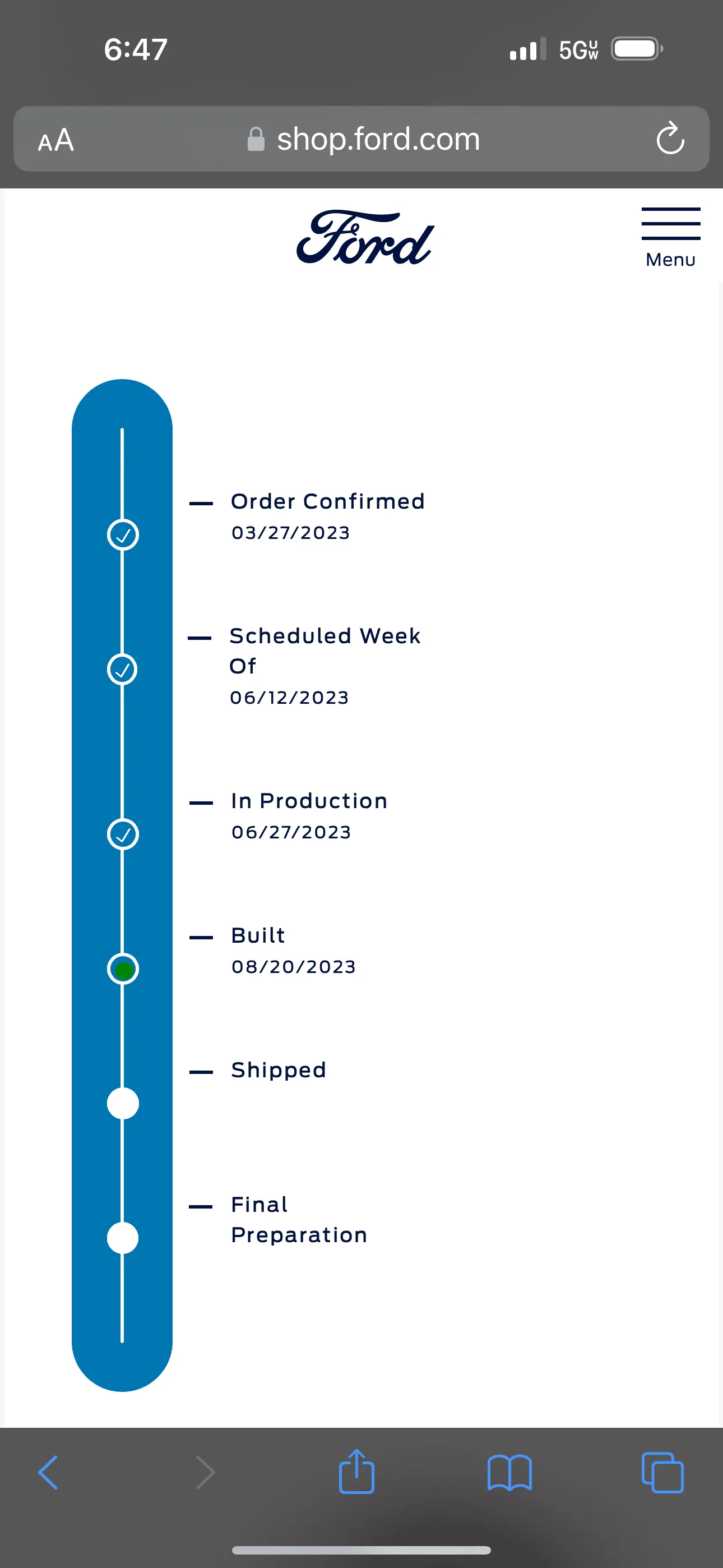 S650 Mustang BUILT & SHIPPED !! Tracker update 2023: What's your status? IMG_1086
