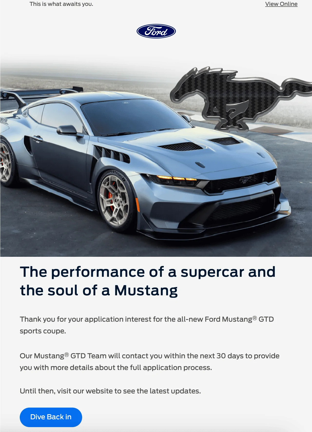 S650 Mustang Official: 2025 Mustang GTD Revealed! 800+ HP 5.2L V8, Pushrod Suspension, $300K MSRP Screenshot 2023-08-22 at 10.46.50 AM