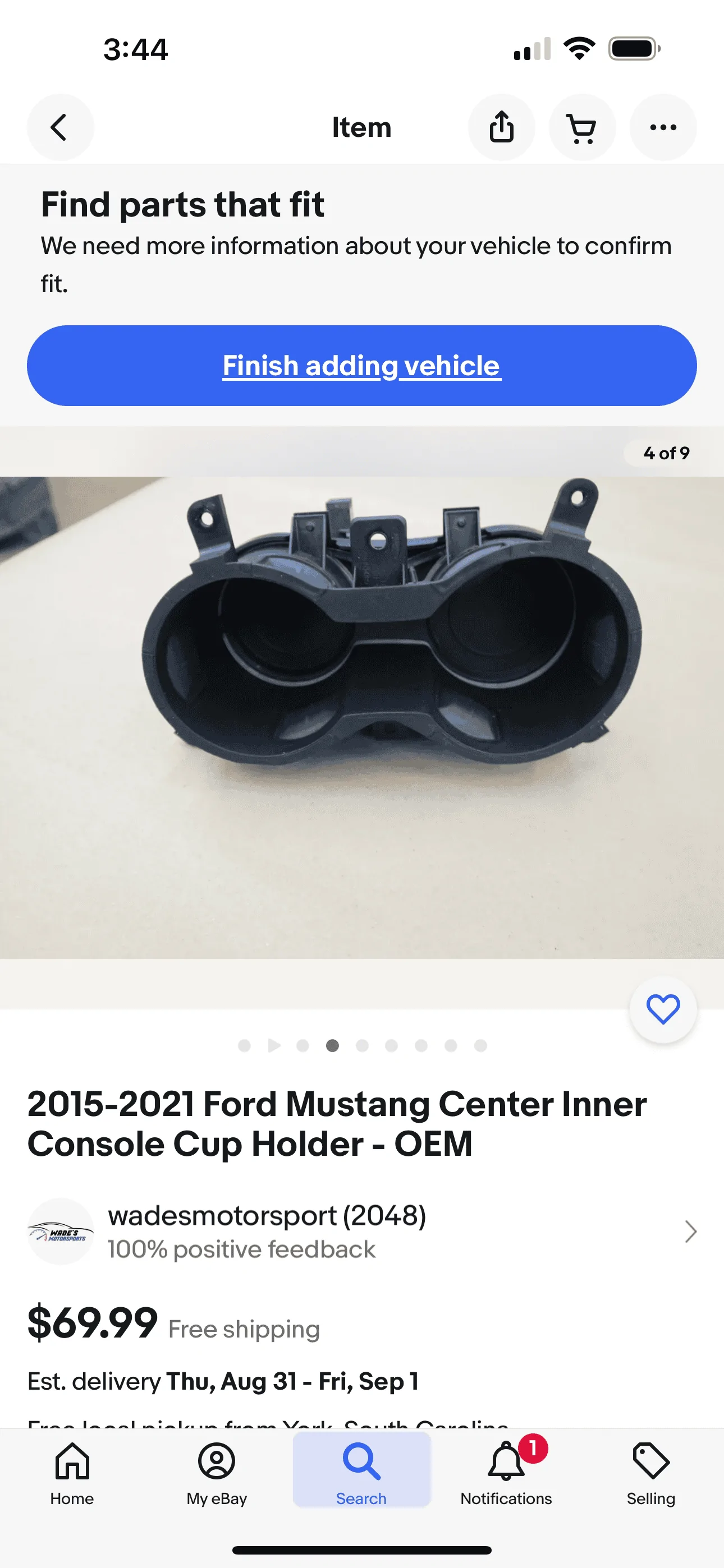 S650 Mustang S650 Approach Detection, Ambient Lighting, Exhaust Sounds, Remote Rev (Video) IMG_2295