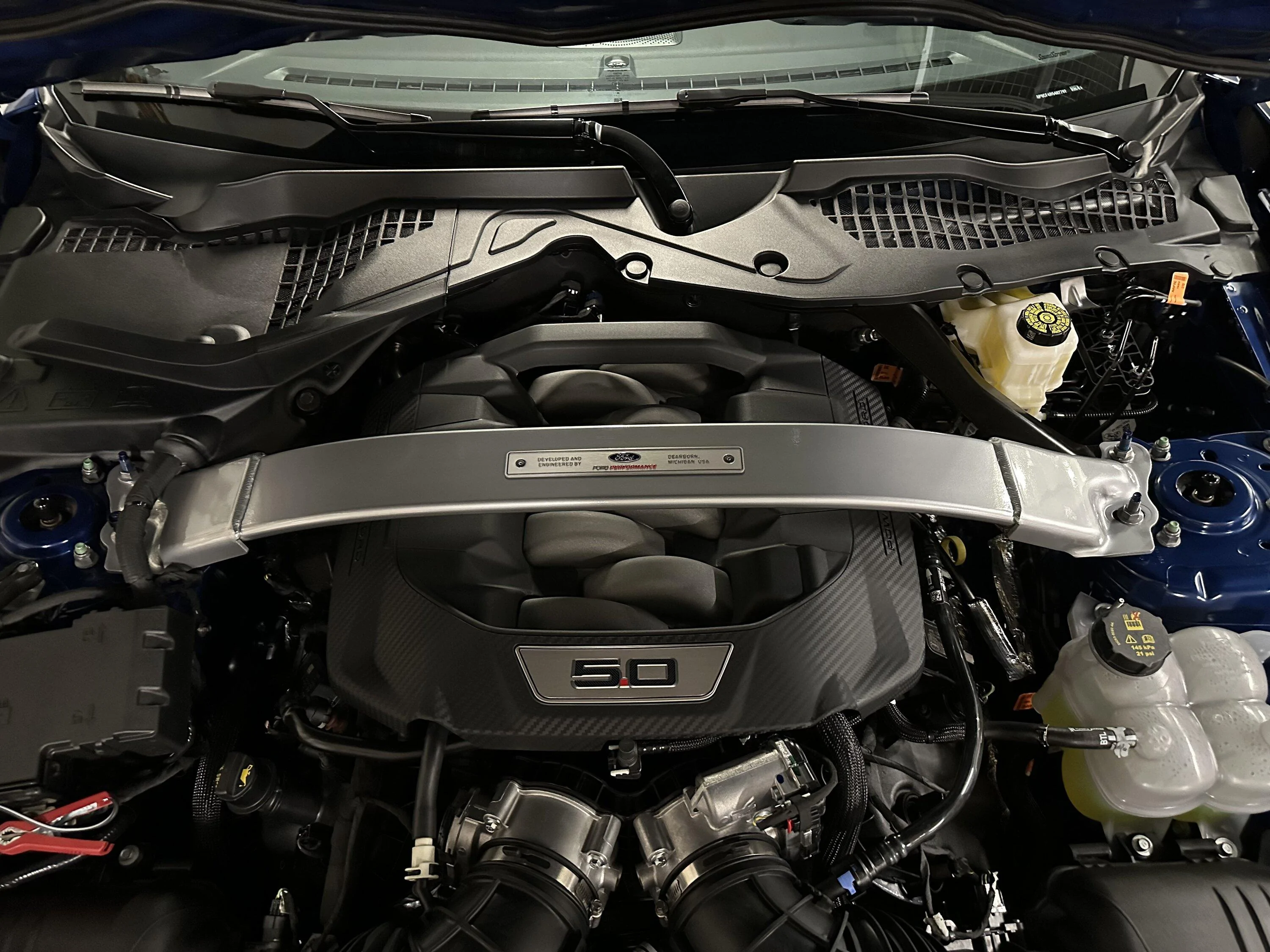 S650 Mustang Strut tower brace plate IMG_7797