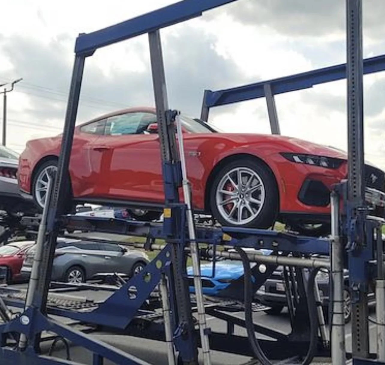 S650 Mustang MD dealership just received their Mustangs IMG_2972