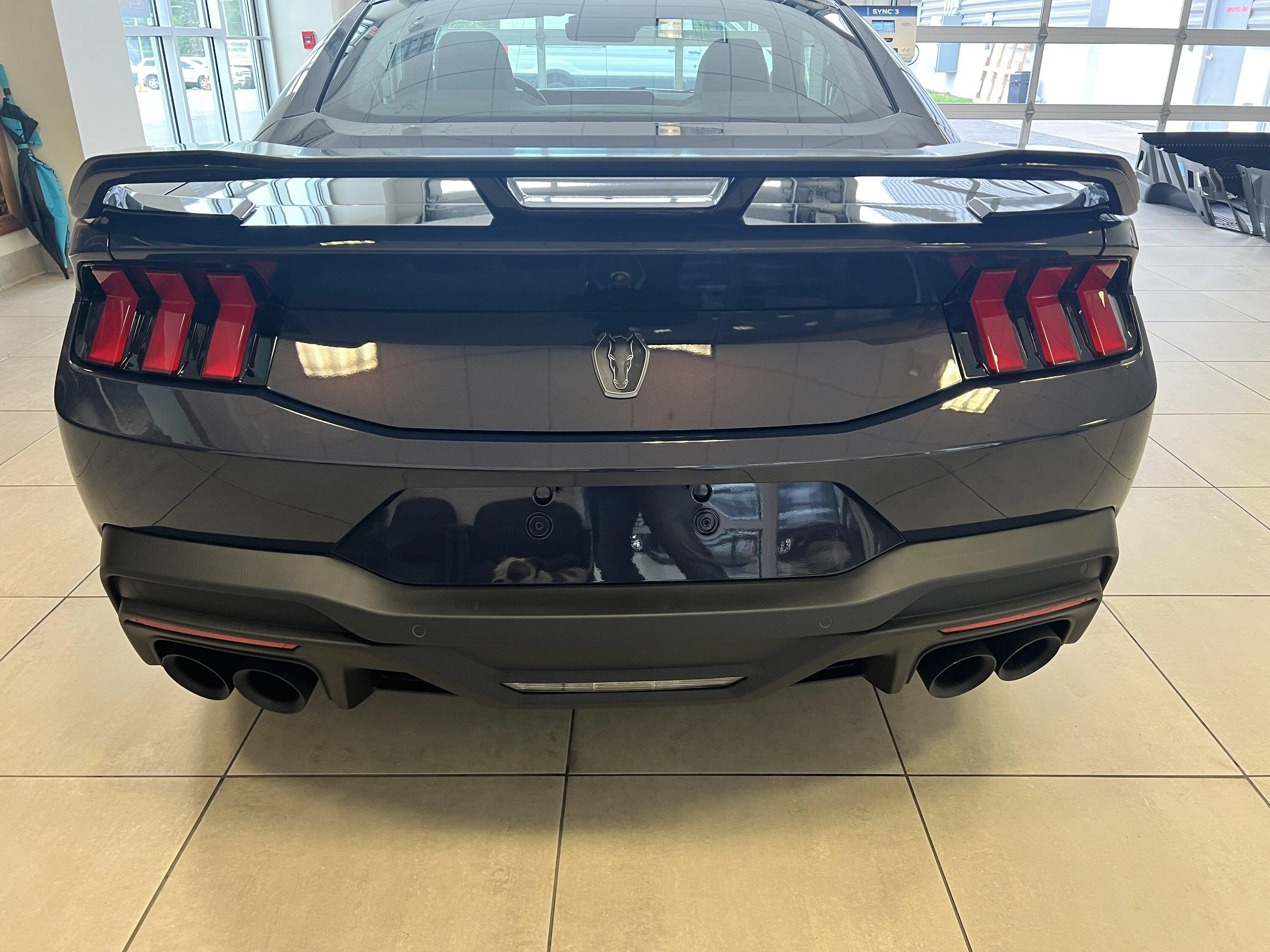 S650 Mustang Blue Ember Dark Horse arrived! IMG_2376