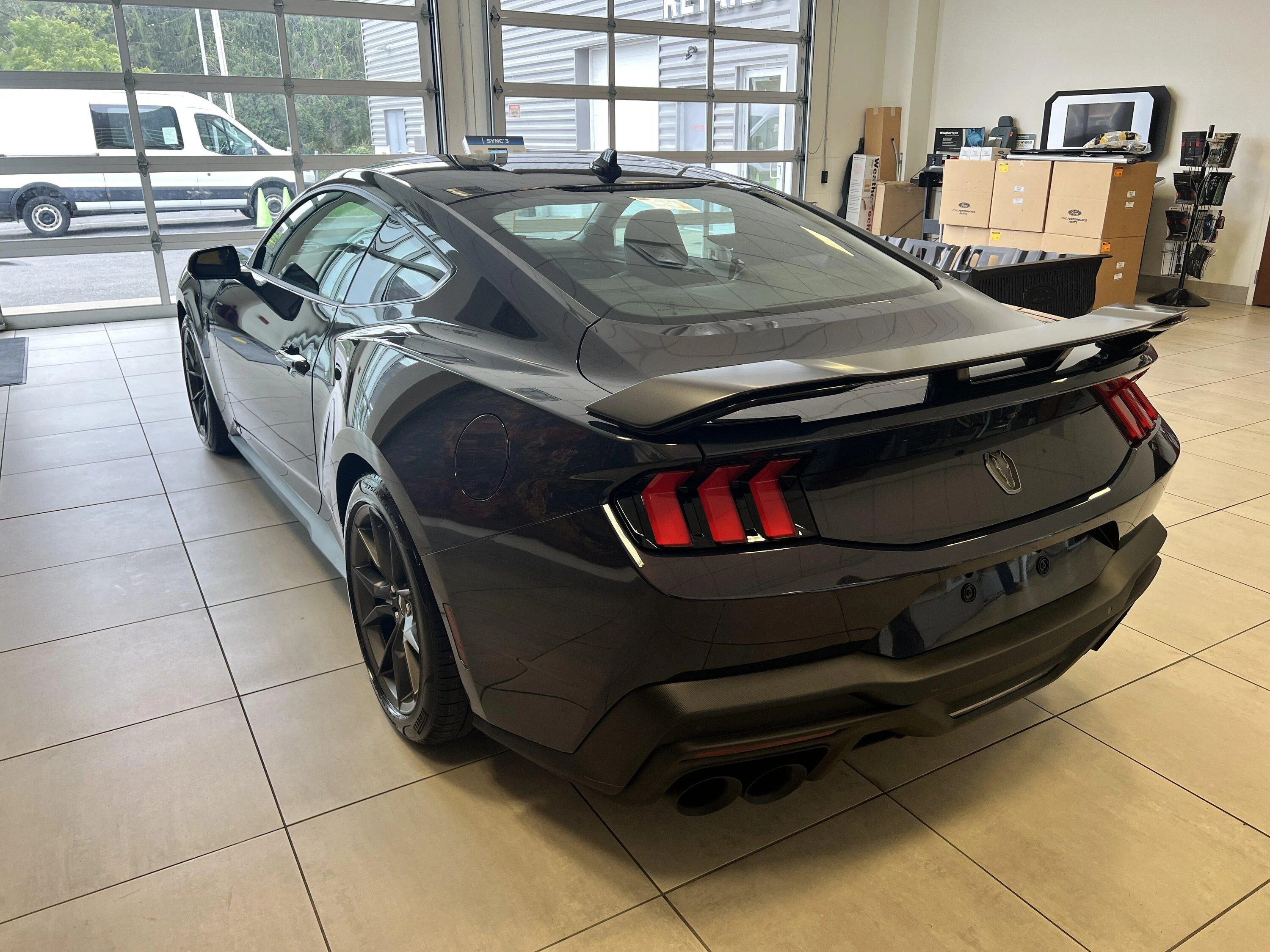 S650 Mustang Blue Ember Dark Horse arrived! IMG_2377