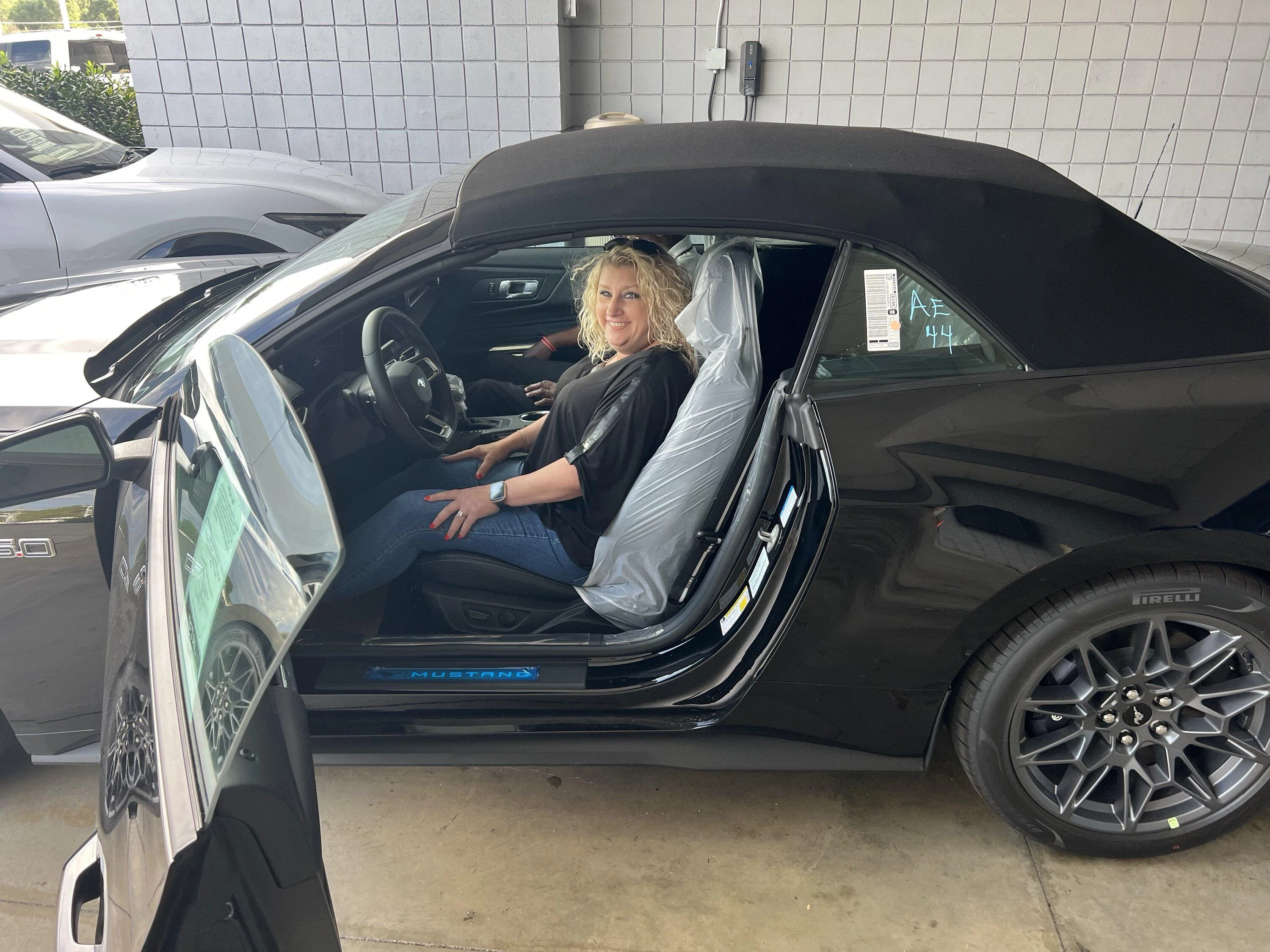 S650 Mustang Triple black GT convertible just arrived IMG_4840