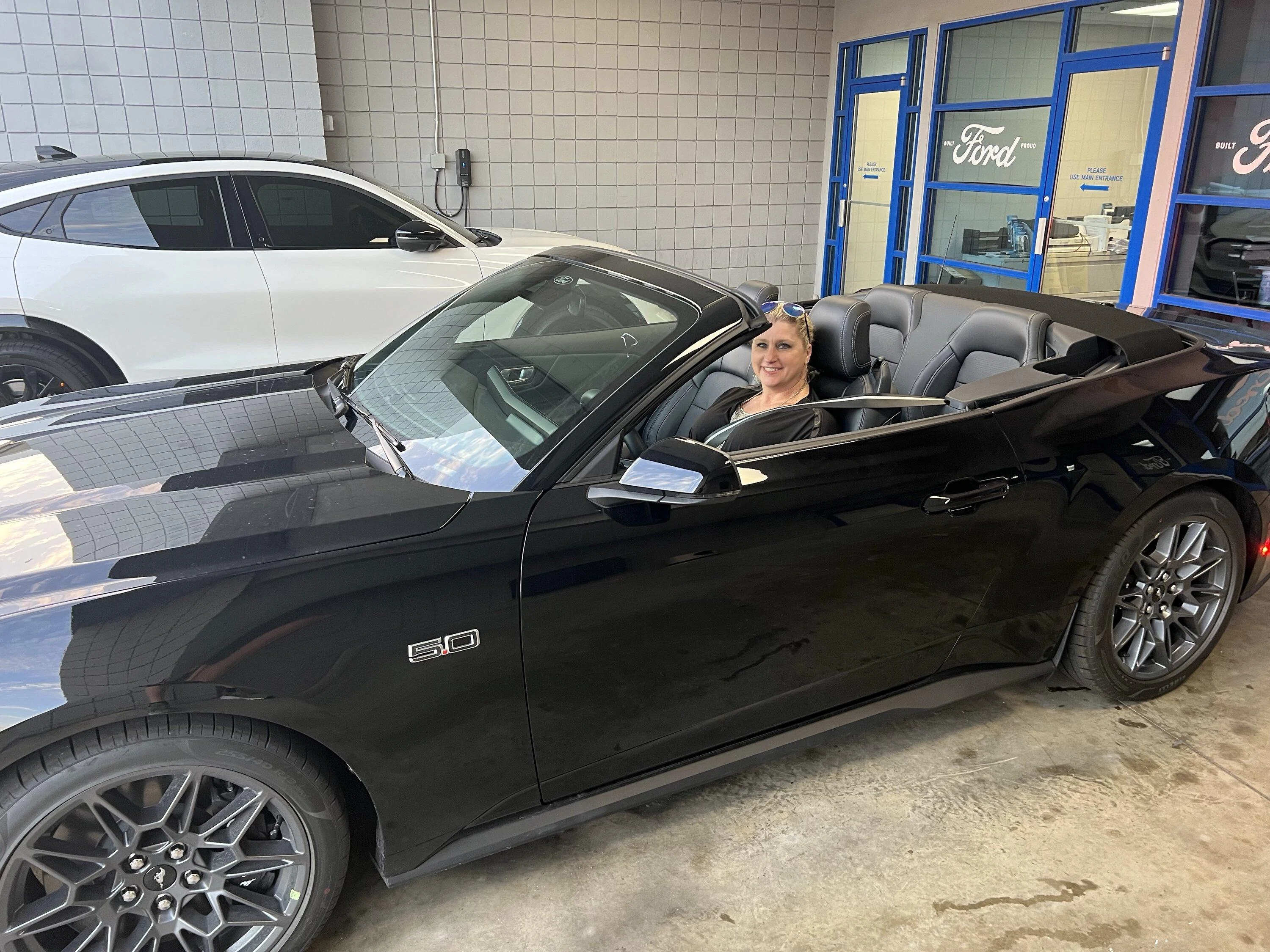 S650 Mustang Triple black GT convertible just arrived IMG_4854