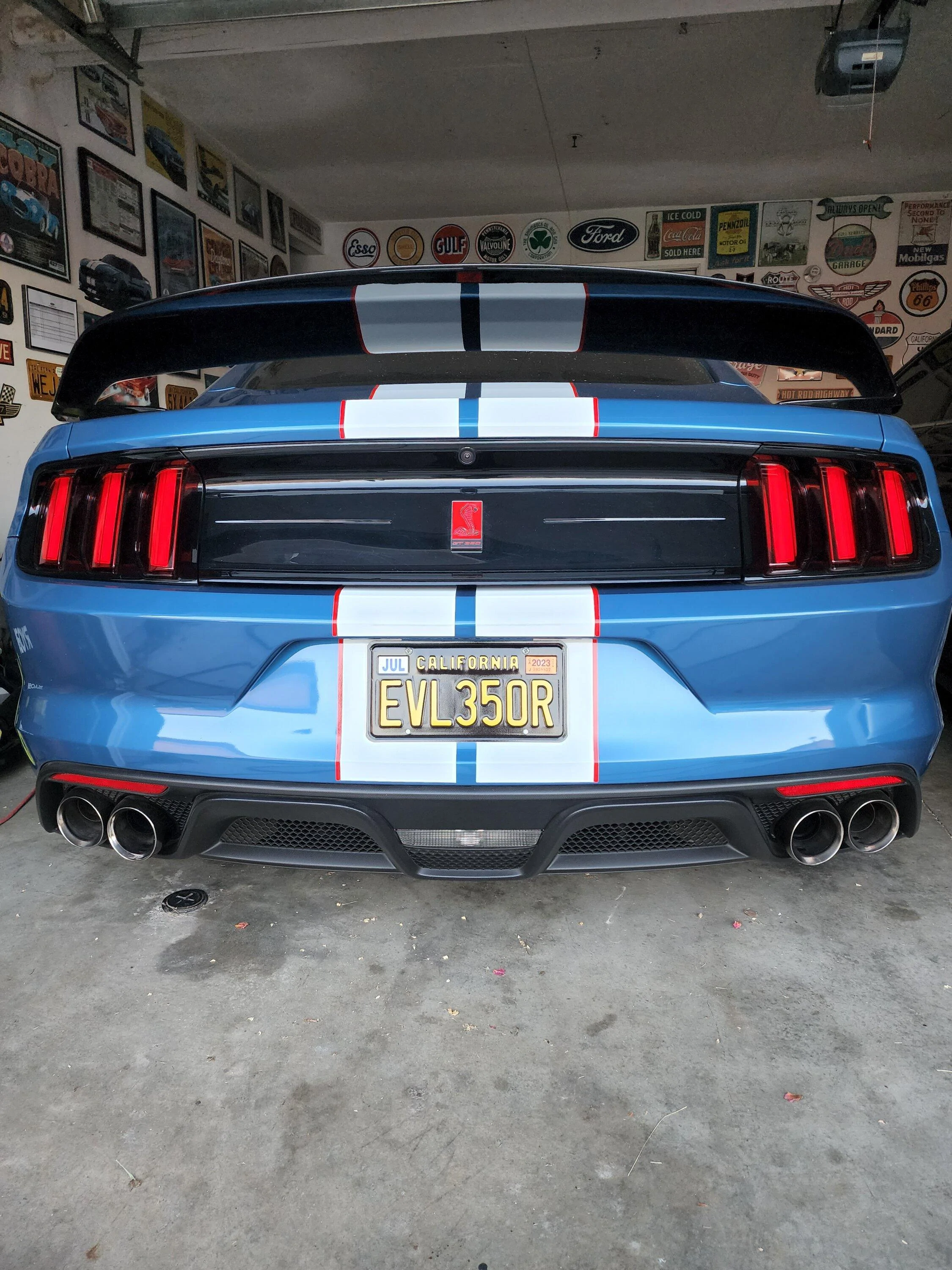 S650 Mustang Atlas Blue and Carmine Red Interior... Anybody Order It? 20220829_190818