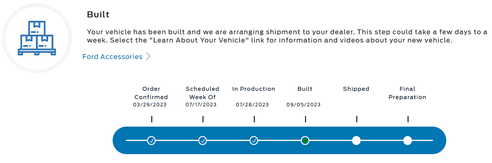 S650 Mustang BUILT & SHIPPED !! Tracker update 2023: What's your status? 1694006847985